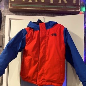 Boys size 4 North Face jacket .Great for cold Canadian winters.
